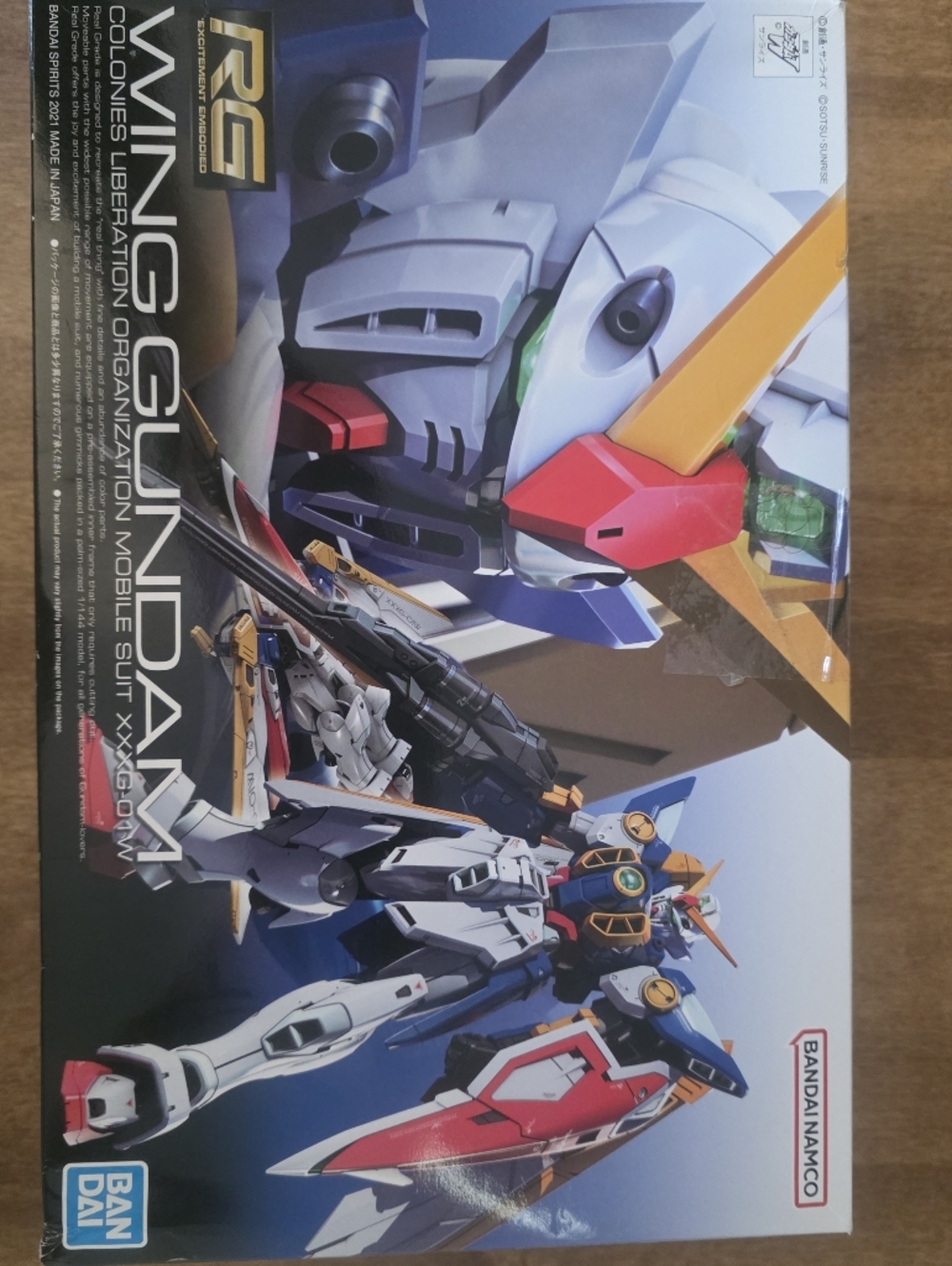 Wing Gundam EW XXXG-01W Mobile Suit Model Kit Bandai RG(35) 1/144 Scale